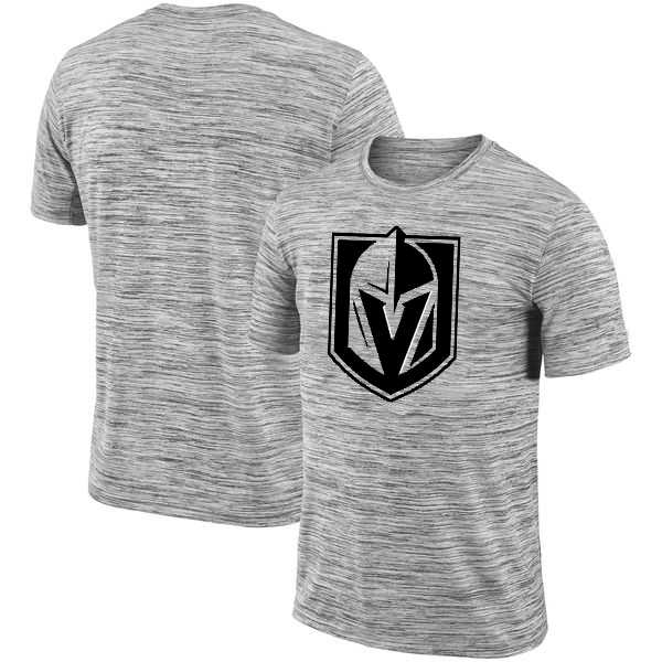 Vegas Golden Knights 2018 Heathered Black Sideline Legend Velocity Travel Performance T-Shirt,We sell and wholesale Vegas Golden Knights 2018 Heathered Black Sideline Legend Velocity Travel Performance T-Shirt on line form chian!